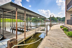 1st-Floor Condo with Boat Dock and Lake Views!